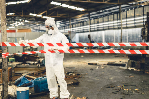 Professional Infectious Disease Decontamination technician working in Collegeville, MN